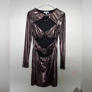 Pretty Garbage Metallic Top